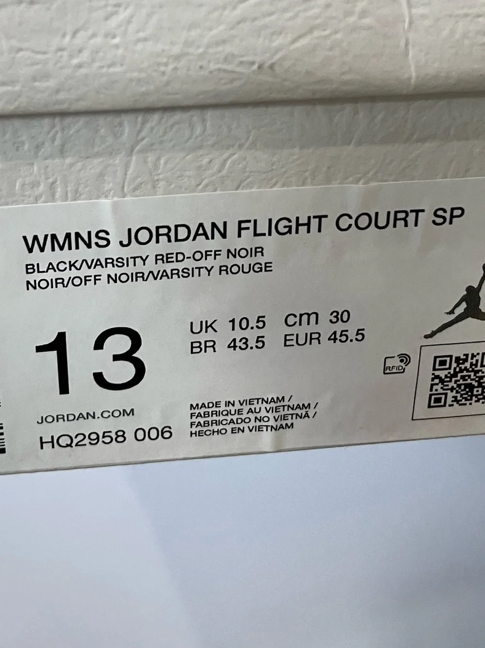 Jordan flight court